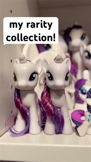 MLP Rarity Collection #mylittlepony #mlp #mlps #pony #unicorn #toys #doll