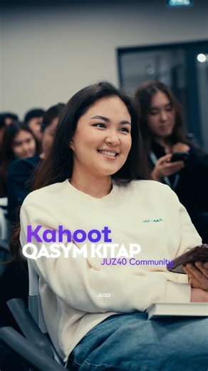 JUZ40 ТҮЛЕКТЕР ҚАУЫМДАСТЫҒЫ | COMMUNITY on Instagram: "ЖЕҢІМПАЗҒА ҚАЛАҒАН КІТАП 📚✨ Qasym Kitap-пен бірге ұйымдастырылған кітап көрмесінде Kahoot ойынын ойнадық 🎉 Ең белсенді, ең жылдам қатысушы жеңімпаз атанып, өзіне ұнаған кез келген кітапты таңдады 😍📖"