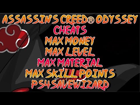Assassin's Creed® Odyssey Cheats-Max Money,Max Level,Max Material And Max Skill Points-Ps4SaveWizard