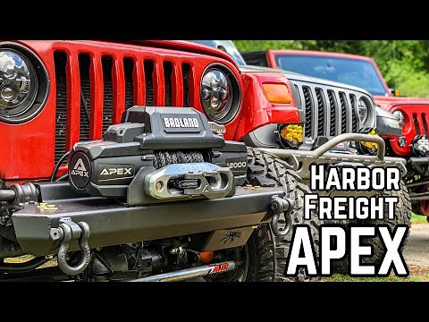 Is The Harbor Freight APEX Winch Any Good?? Lets find out!