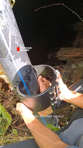 HDPE Clamp Saddle!! Manually Connects to Plumbing Pipes #inspirationforyou