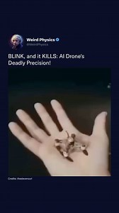 3.1M views · 24K reactions | This pocket-sized AI drone can kill in...