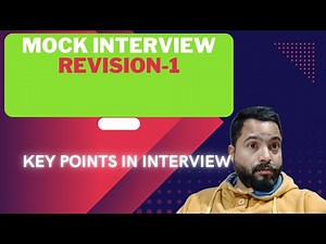 MOCK INTERVIEW REVISION PART-1 FOR 3-5 YEARS OF EXPERIENCE IN SAP MM||SAP MM S4HANA TRAINING||
