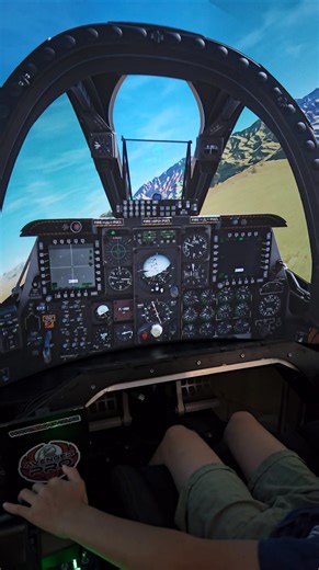 2.6K views · 26 reactions | Bit more flying with the A10C. DCS + Avenger 202 PRO (www.simpit.co.nz) projection screens made to make a difference | SimPit Surround Projection Systems | Facebook