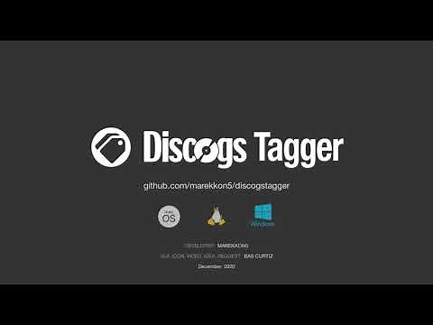 Discogs Tagger - for Windows, Linux & macOS