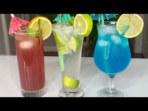 How To Make Mocktails | 3 Non alcoholic Cocktails For You And Your Loved One