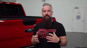 Rough Country Retractable Truck Bed Cover for Ford F-150/F-150 Lightning (2021-2024) - Fits 5'7 Bed, Weather-Resistant Tonneau Bed Cover