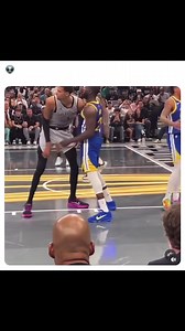 Wemby brought the nasty over Draymond. And by the way, it should’ve counted….. 🤦🏻‍♂️ . . . . #alien #wemby #dunk #Draymond #Warriors #Spurs #GoSpursGo #PorVida | Mark Burnett
