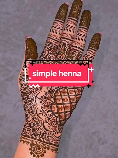 Simple Henna Designs for Beginners