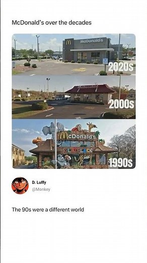 McDonald’s Then vs Now – Why 90s McDonald’s Feels So Much Better 🍟