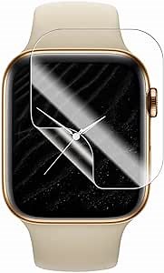 ArmorSuit 6 Pack Dry-Shield Screen Protector for Apple Watch Series 7 45mm & Series 6/SE/5/4 44mm Dry Installation HD Clear TPU Film