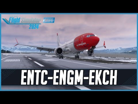 iFly 737 MAX8 | Real World Norwegian OPS | Tromsø - Oslo - Copenhagen | VATSIM
