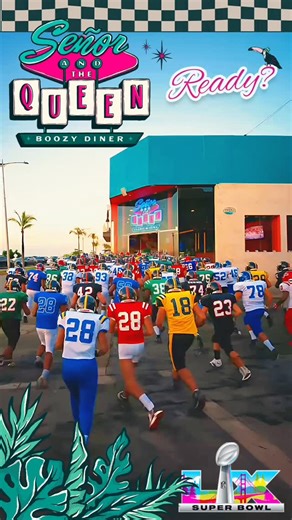 Senor And The Queen on Instagram: "🏈🔥 THE BIGGEST SUPER BOWL PARTY IN COZUMEL 🔥🏈 This is not just a watch party — it’s a full-on Super Bowl experience. ✔️ Giant screen ✔️ Live music by Dusty Roads (3:30–5:00 PM) ✔️ Live music by Gio (5:00–6:30 PM) ✔️ Low Country Boil ✔️ Games with chances to win cash ✔️ Street-style setup (bring your own chair and get comfortable) Food and drinks available 100% on site. No outside food or beverages allowed. The energy, the crowd, the game — all in one place.