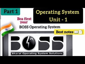 Boss operating system | operating system notes