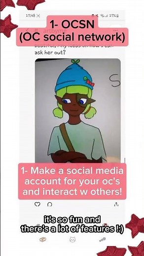 Download OC Social Network now! 🫶 #animeart #oc #originalcharacter #fandom #roleplay #art
