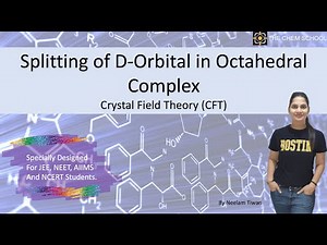 Crystal Field Theory (CFT)|| Splitting of d-orbital in octahedral complex|| Coordination compounds||