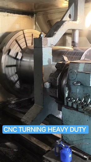 CNC Turning Heavy Duty Machine Demo | High Precision & Powerful Cutting