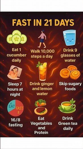 Transform Your Health: 21-Day Fasting Challenge for Renewed Energy and Vitality 🌿#seniorhealth