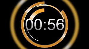 Countdown, Counter, Backwards. Free Stock Video