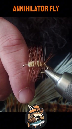 Fly Tying with Nimby! Annihilator fly, Patterns, Techniques and Materials to catch more Trout.