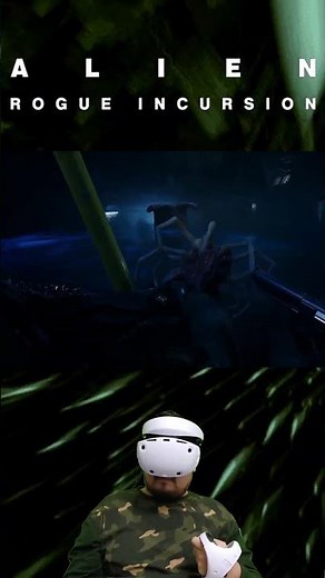 This scene is terrifying! Alien: Rogue Incursion (VR2) #shorts #vrgames #psvr2