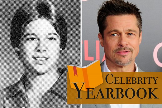 Brad Pitt went from high school hotshot to Hollywood hunk