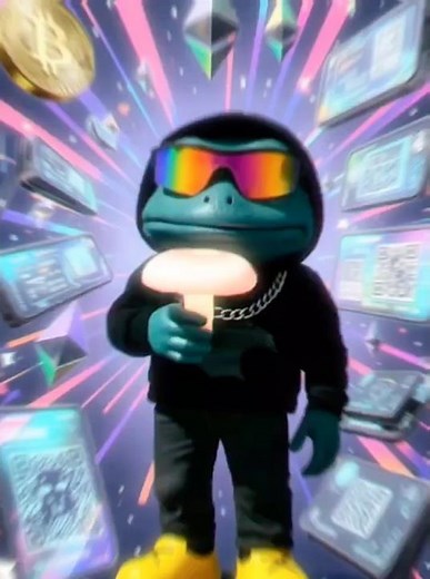 Wicked Mushroom Astronaut 🍄🐸🕶️ #pepe #frog