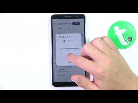 How to Create a New Contact in TCL 501