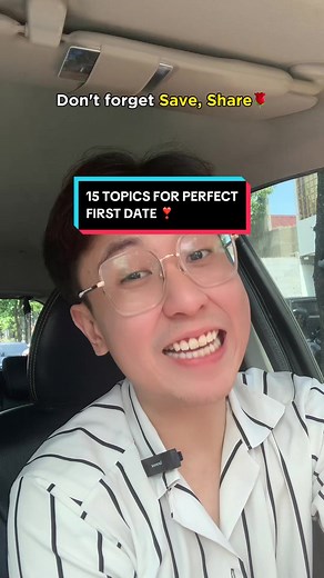 15 Topics for Perfect First Date ❣️