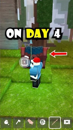 Bro found a RUBY CHEST on DAY 4 in 99 Nights in the Forest! #roblox #99nightintheforest #shorts