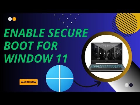Enabling Secure Boot for Windows 11 on ASUS TUF A15 - Here's How - 2025