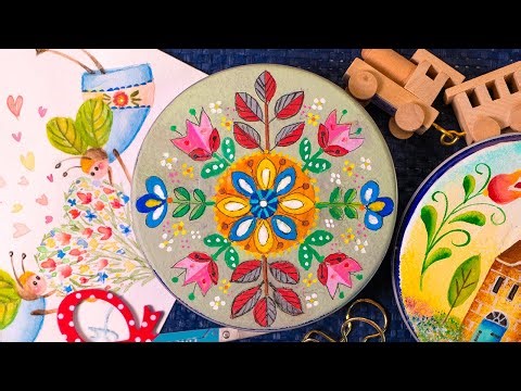 DIY Upcycled NIVEA Tin | Scandinavian Folk Art with POSCA Pens