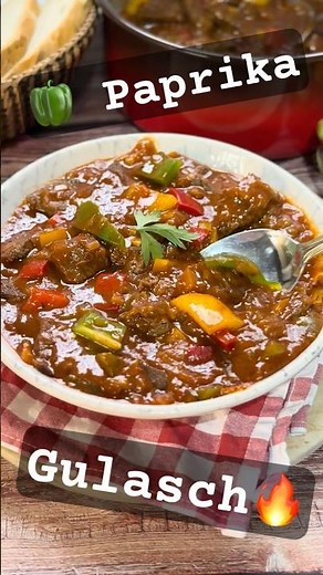 Paprika Gulasch | MEGA lecker, PARTY tauglich