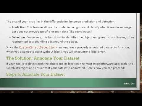 Achieving Object Location Detection in ImageAI with Prediction Training