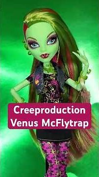 Monster High Creeproduction Venus McFlytrap unboxing & review! #monsterhigh #doll #review