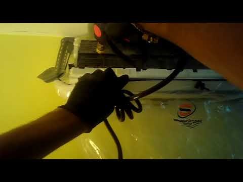 How to clean a Fujitsu indoor unit mini split system