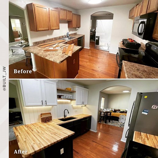 Transform your kitchen into the perfect cooking experience with a Butcher Block countertop. Choose from a variety of styles. | Lumber Liquidators