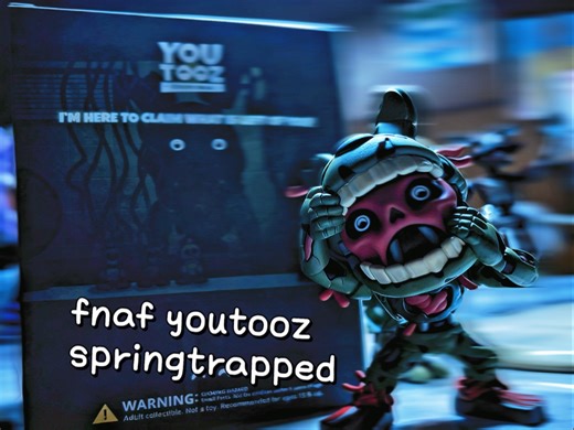 fnaf youtooz springtrappet 开箱展示