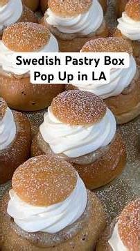 Swedish Pastry Pop Up in Los Angeles