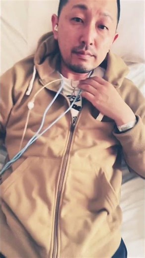 46時間点滴中/抗がん剤治療中 (2023年5月11日) /進行大腸がん/ステージ4/BRAF遺伝子変異/多発肝転移/抗がん剤治療/cvポート/副作用　#大腸がん #がん告知 #若年性がん