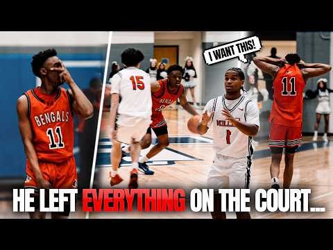 3⭐️ played his HEART out vs Allen in LAST HS GAME...