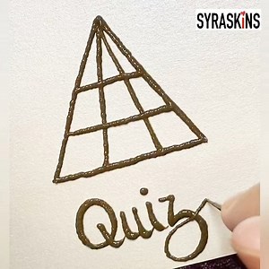 2.9K views · 15 reactions | QUIZ TIME How many triangles can you find? | SyraSkins | Facebook