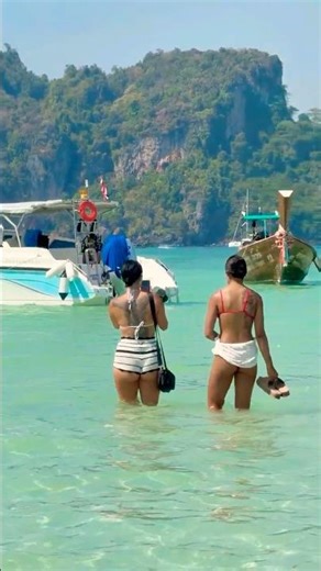 🇹🇭Maya Bay Dream Beach Thailand Summer Holiday 74🔥 #mayabeach