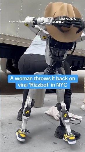 A woman throws it back on viral ‘Rizzbot’ in NYC