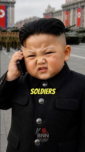 Baby Trump Facetime's Kim Jong Un 🤣