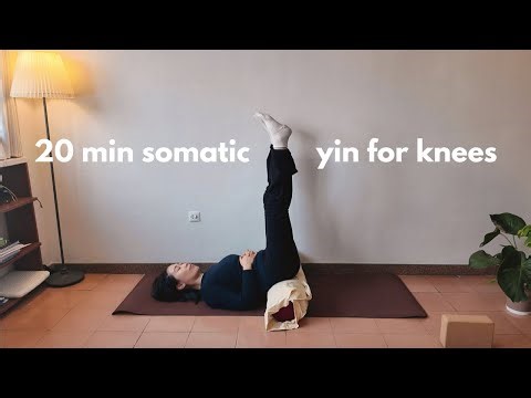 Gentle Somatic Yin Yoga for Sore Knees, Hips & Back | 20 Min Knee-Safe Routine