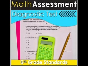 Grade 5 Diagnostic Test: Online Assessment via Zoom | Identifying Strengths & Areas for Improvement