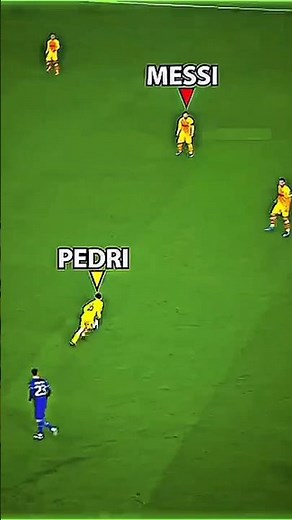 Messi & Pedri collaboration 😎👍