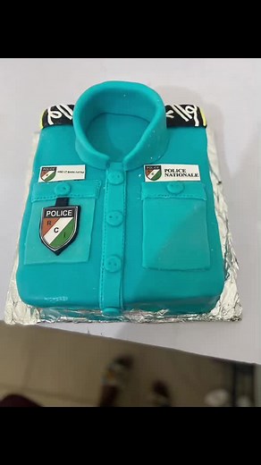 Police Uniform Cake Design: A Creative Edible Art