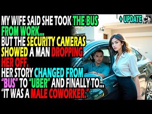 My Wife Said She Took The Bus From Work … But The Security Cameras Showed A Man Dropping Her...